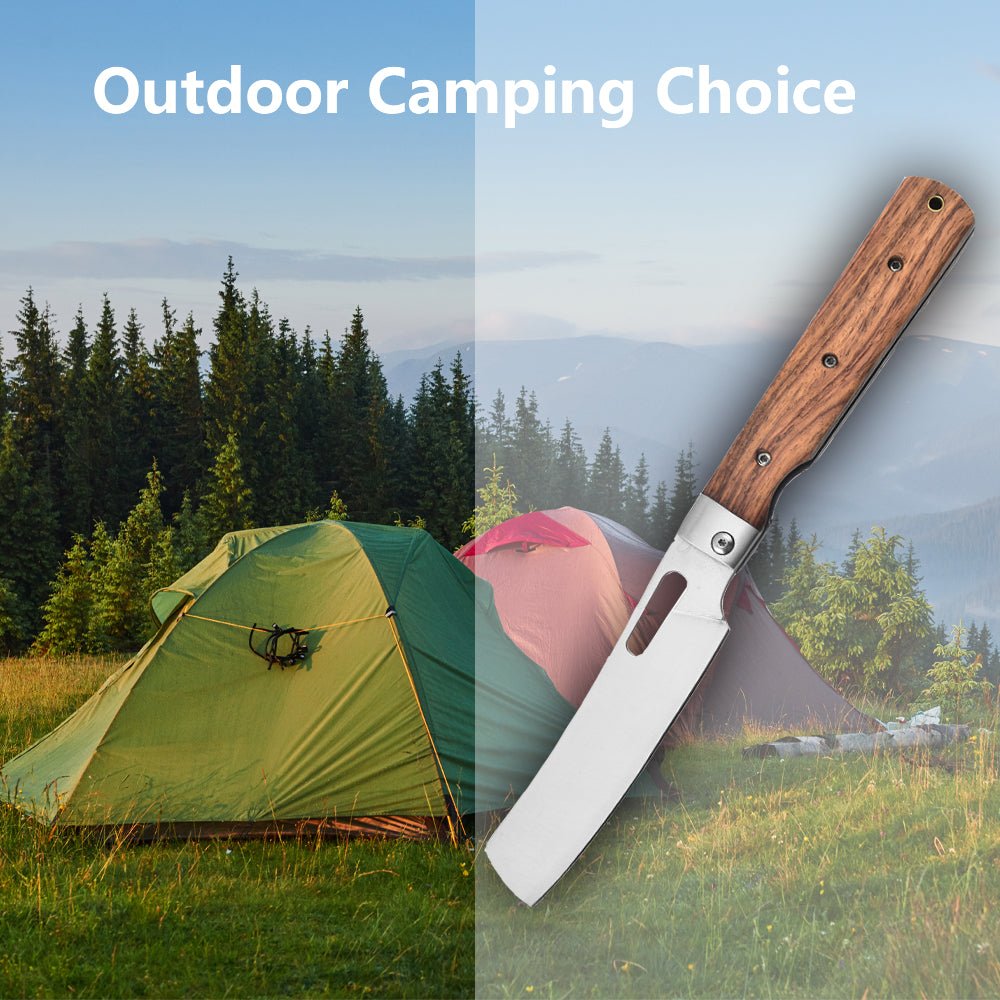 Folding Chef Knife For Kitchen Camping BBQ