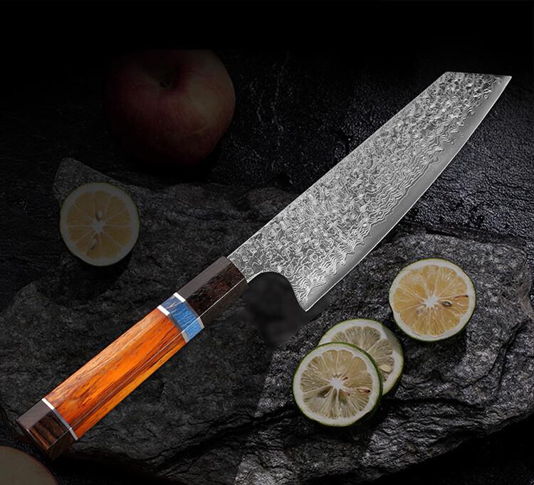 Handmade Damascus Kitchen Knives