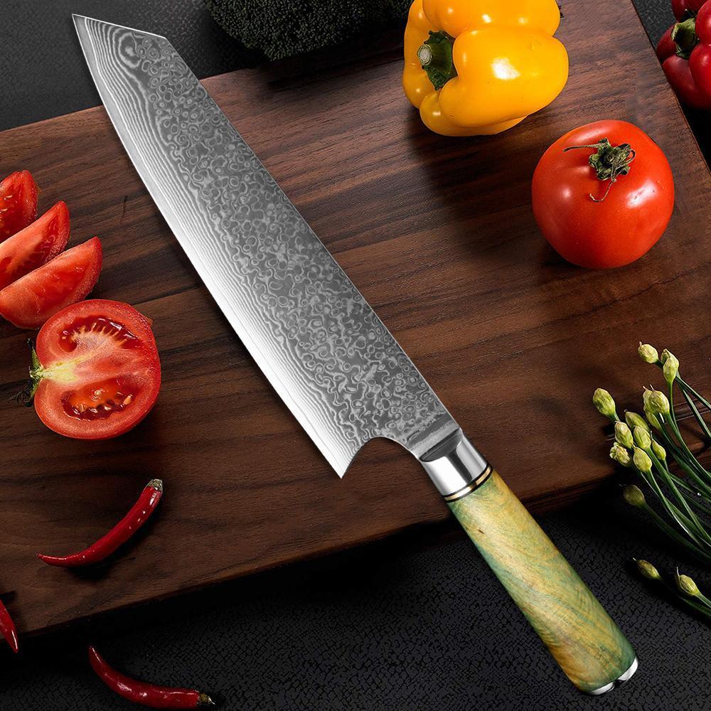 8 Inch Japanese VG10 67 Layers Damascus Chef Knife