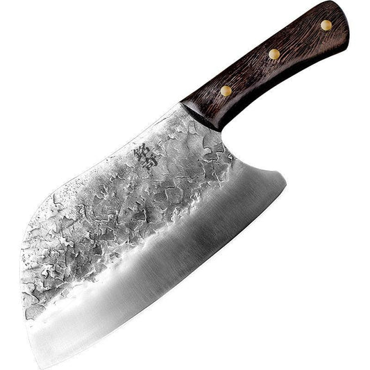 Handmade Forged Stainless Steel Kitchen Meat Knife