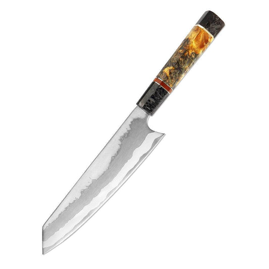 Japanese Chef Knife 7 Layer Steel Gyuto Knives Slicing Octagonal Handle